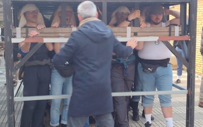 Este domingo día 15 de febrero ha tenido lugar el segundo ensayo de la cuadrilla del Paso de Misterio