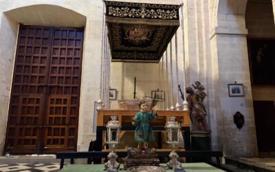 Ya tenemos el palio montado