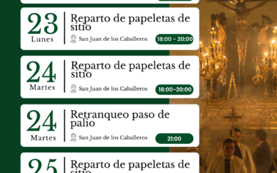 AGENDA SEMANAL | 23-29 de marzo.