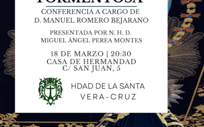 Conferencia D. Manuel Romero Bejarano «Hermandades y Patrimonio Histórico, una relación tormentosa».