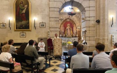 El próximo sábado 25 a las 20:30 misa de Hermandad.