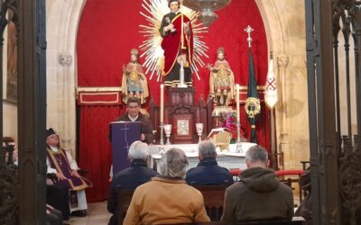 Este lunes 26 a las 19:30, misa conjunta con la Orden del Santo Sepulcro.