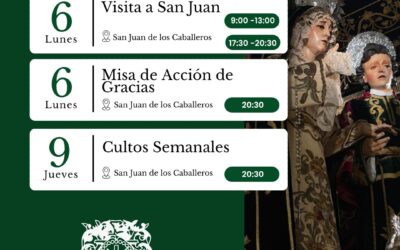 AGENDA SEMANAL | 6-12 de abril.