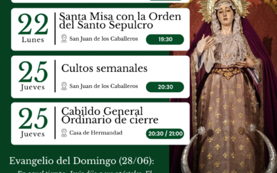 AGENDA SEMANAL |