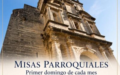Este domingo 1, Misa Parroquial a las 19;00.